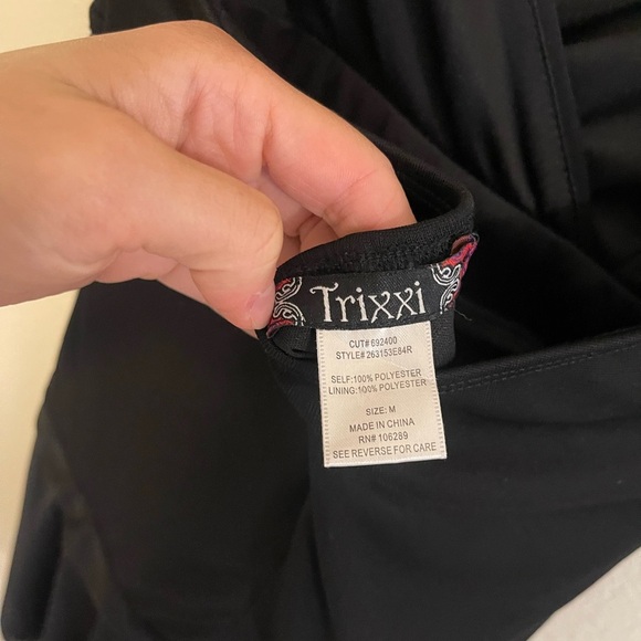 Y2K Black Halter Dress size medium - Picture 4 of 5